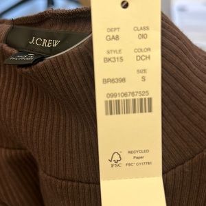 Brown JCrew Turtle Neck.